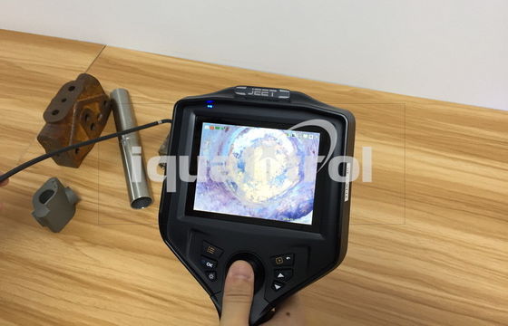 Front View Industrial Video Borescope 2W Endoscope แบบใช้มือถือสำหรับการตรวจสอบด้วยภาพ