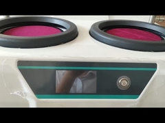 เครื่องบดและขัดตัวอย่างโลหะกราฟิกแบบสัมผัสหน้าจอแยกดิสก์คู่