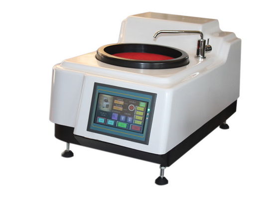 Disc 250mm Four Steps Speed ​​Metallographic Grinding Machine with Touch Screen