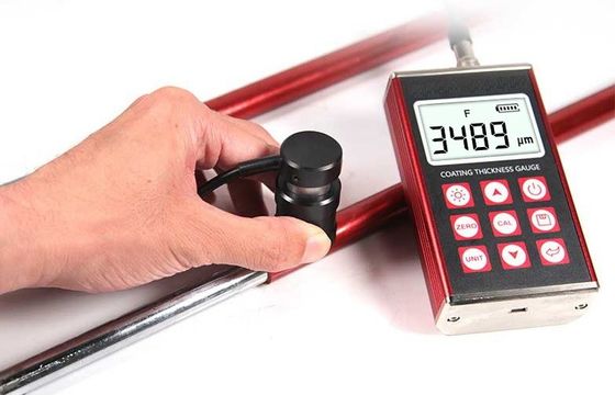 เครื่องวัดความหนาเคลือบแบบพกพาที่ไม่ทําลายล้าง MCT200 มีระยะทางสูงสุด 10 มม.