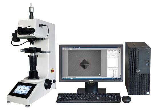 เครื่องทดสอบความแข็งวิคเกอร์แบบอัตโนมัติด้วยคอมพิวเตอร์พร้อมซอฟต์แวร์ทั่งตีเหล็ก XY / Vickers