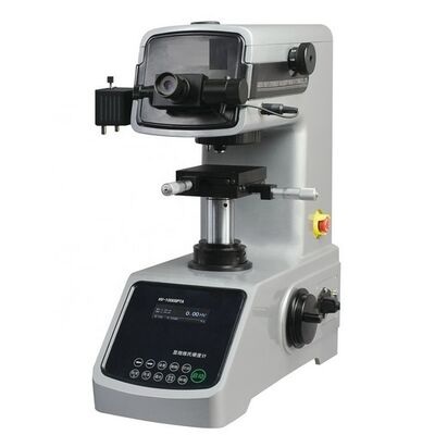 ช่องมองภาพดิจิตอล 10X Micro Vickers เครื่องทดสอบความแข็งในตัวเครื่องพิมพ์ป้อมปืนมอเตอร์ JIS Z2244