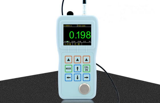 รูปแบบเสียงสะท้อน อัลตรasonic Thickness Gauge Meter PM-5DL ความละเอียดจอ OLED 0.001mm