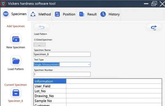 เครื่องทดสอบความแข็งวิคเกอร์สอัตโนมัติอัจฉริยะ iqualitrol SCV-5XYZ แรงสูงสุด 10Kgf