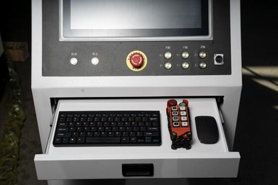 อัตโนมัติเต็ม อิเล็กทรอนิกส์ การบรรทุก ภาพ Gantry Brinell ความแข็ง Tester HBMS-3000D