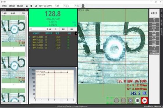 อัตโนมัติเต็ม อิเล็กทรอนิกส์ การบรรทุก ภาพ Gantry Brinell ความแข็ง Tester HBMS-3000D