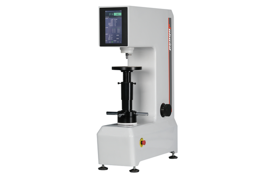 หน้าจอสัมผัส Twin Rockwell Superficial Hardness Tester พร้อมการชดเชยข้อมูลพอร์ต COM ของเครื่องพิมพ์