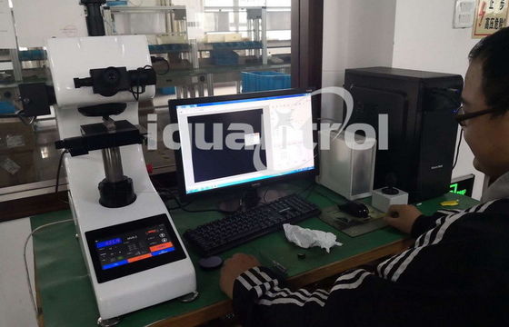 Auto Focus XY Table Micro Vickers Hardness Tester iVick-453MC3 รายงานการส่งออกและความลึกของกรณี