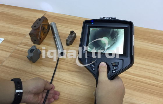 ภาพด้านหน้า วิดีโออุตสาหกรรม โบเรสโกป์ วิดีโอสโกป์มือสําหรับการตรวจสอบทางสายตา