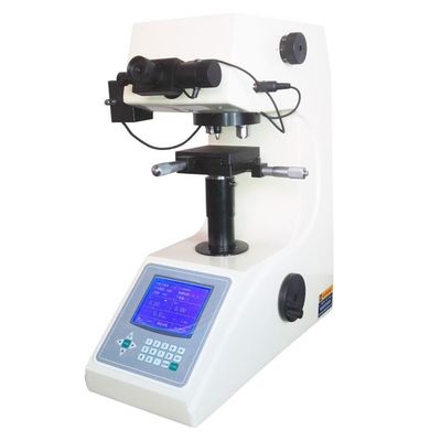 เครื่องทดสอบความแข็ง Micro Vickers ป้อมปืนอัตโนมัติหน้าจอขนาดใหญ่พร้อมระบบยกหนอนเทอร์โบ