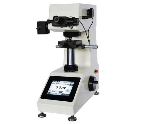 พื้นที่แนวตั้ง 100 มม. หน้าจอสัมผัส Microhardness เครื่องทดสอบ Vickers Auto Turret