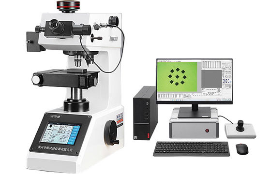 เครื่องทดสอบความแข็งของไมโครวิคเกอร์สแบบอัตโนมัติเต็ม IQUALITROL HYHVS-1000Z