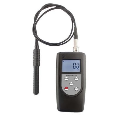 ระยะทดสอบเครื่องวัดสนามแม่เหล็กบนพื้นผิว Gauss Meter มือถือ 200 mT 2000 mT GS-100D